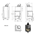 Krbová vložka Kratki MBN 8kW levá BS