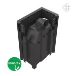 Krbová vložka Kratki MBO 15kW levá BS výsuv