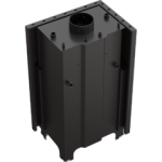 Teplovodní vložka Kratki MBZ 13kW levé bezrámové prosklení