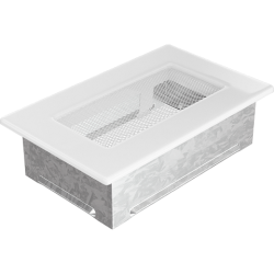 Krbová mřížka 110 x 170 bílá KRATKI