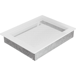 Krbová mřížka 220 x 300 bílá KRATKI