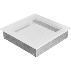 Krbová mřížka 220 x 220 bílá KRATKI