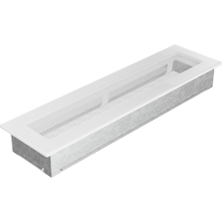 Krbová mřížka 110 x 420 bílá KRATKI