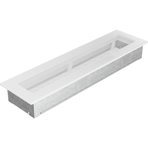 Krbová mřížka 110 x 420 bílá KRATKI