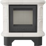 Kachlová kamna Kratki WK 440 krémová 