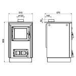 Kamna KVS Moravia VSP 9114.2682 SOFIE