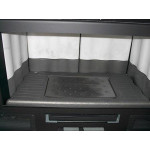 Nordica INSERTO 80 Crystal EVO VENTILATO - černá