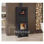 Nordica Nova Forno steel s troubou - Černá