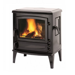 Krbová kamna Leda ARUBA, černý lesklý smalt