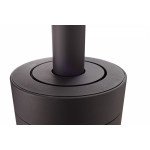 Akumulační kamna Leda COLONA tmavě zelený smalt, horní odkouření