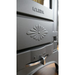 Krbová kamna Leda EDDA TEA modrý smalt