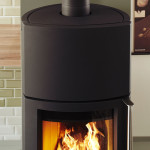 Litinová kamna Leda DELTA PLUS Černá, horní odkouření