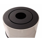 Krbová kamna Leda COLONA LITE M bílý smalt, horní odkouření