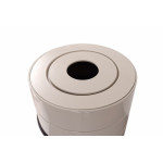 Krbová kamna Leda COLONA LITE M bílý smalt, horní odkouření