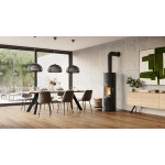 Teplovodní litinová kamna Leda GREENA W NATURE