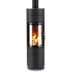 Krbová kamna Leda PEPPA, černý lak