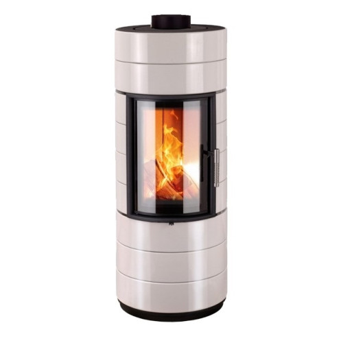 Krbová kamna Leda COLONA LITE S bílý smalt, horní odkouření