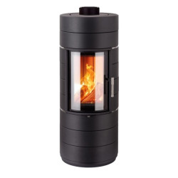 Krbová kamna Leda COLONA LITE S černý lak, horní odkouření