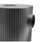 Akumulační kamna Leda SANNA černý lak