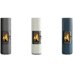 Akumulační kamna Leda SANNA černý lak