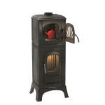 Krbová kamna Leda EDDA TEA modrý smalt