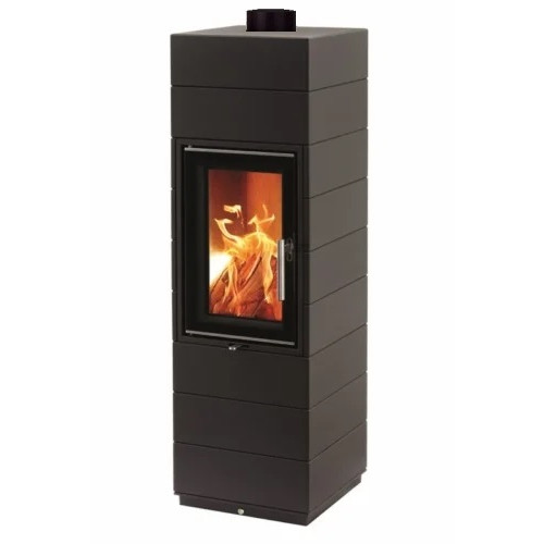 Krbová kamna Leda CORNA černý lak, horní odkouření