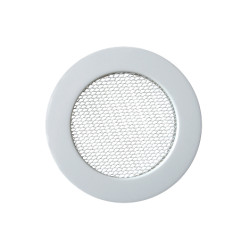 MŘÍŽKA KULATÁ Kratki 100 mm bílá