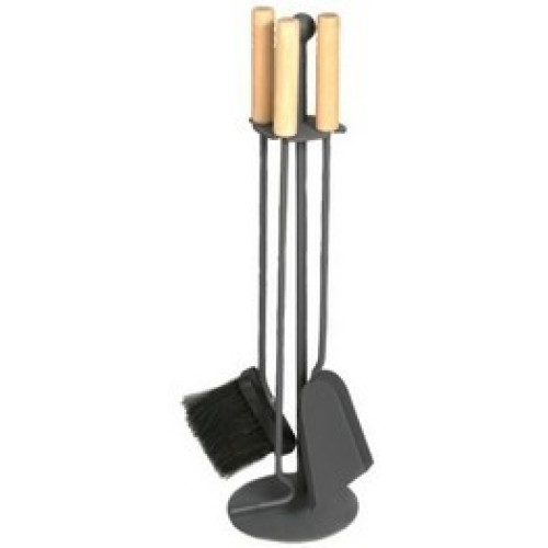 Krbové nářadí Lienbacher 21.02.728.2 antracit dřevo