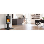 Krbová kamna SCAN 68-4 BP s nohou, hliníkové lišty