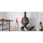 Krbová kamna SCAN 66-5 BP, černý lak