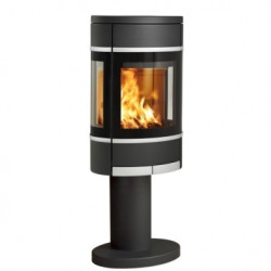 Krbová kamna SCAN 68-10 BP s nohou, hliníkové lišty