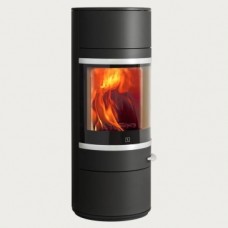 Krbová kamna SCAN 83-2 BP černý lak, hliníkové lišty