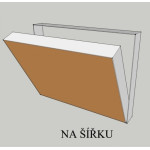 Revizní otvor pro krby SILADOOR 40 x 30 cm (na šířku)