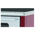 Alfa plam INOX 75, P červený