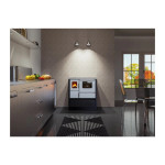 Alfa plam INOX 75, P černý