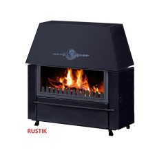 Alfa plam RUSTIK, antracitová