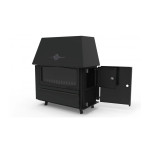 Alfa plam RUSTIK, antracitová