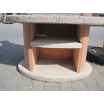 Zahradní krb Norman ARCUS COLORA nerez