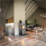 Krbová kamna Haas Sohn EIFFEL šedá