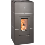 Peletová kamna Haas Sohn HSP 6 RUEDA RLU bílé lišty