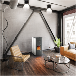 Peletová kamna Haas Sohn HSP 6 s výměníkem bílá