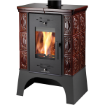 Kachlová kamna Haas Sohn Empoli černá, hnědá kachle