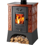 Kachlová kamna Haas Sohn Empoli černá, karamel kachle