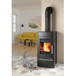Krbová kamna Haas Sohn ALMO II s výměníkem černá