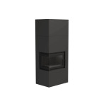 Modulová krbová obestavba BERGEN BOX L BLACK