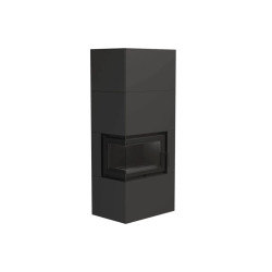 Modulová krbová obestavba BERGEN BOX L BLACK
