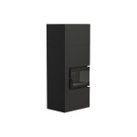 Modulová krbová obestavba BERGEN BOX P BLACK