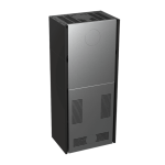 Modulová krbová obestavba BERGEN BOX L BLACK