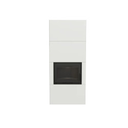 Modulová krbová obestavba BERGEN BOX WHITE
