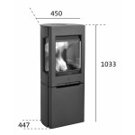 Jotul F 165 BP černý lak